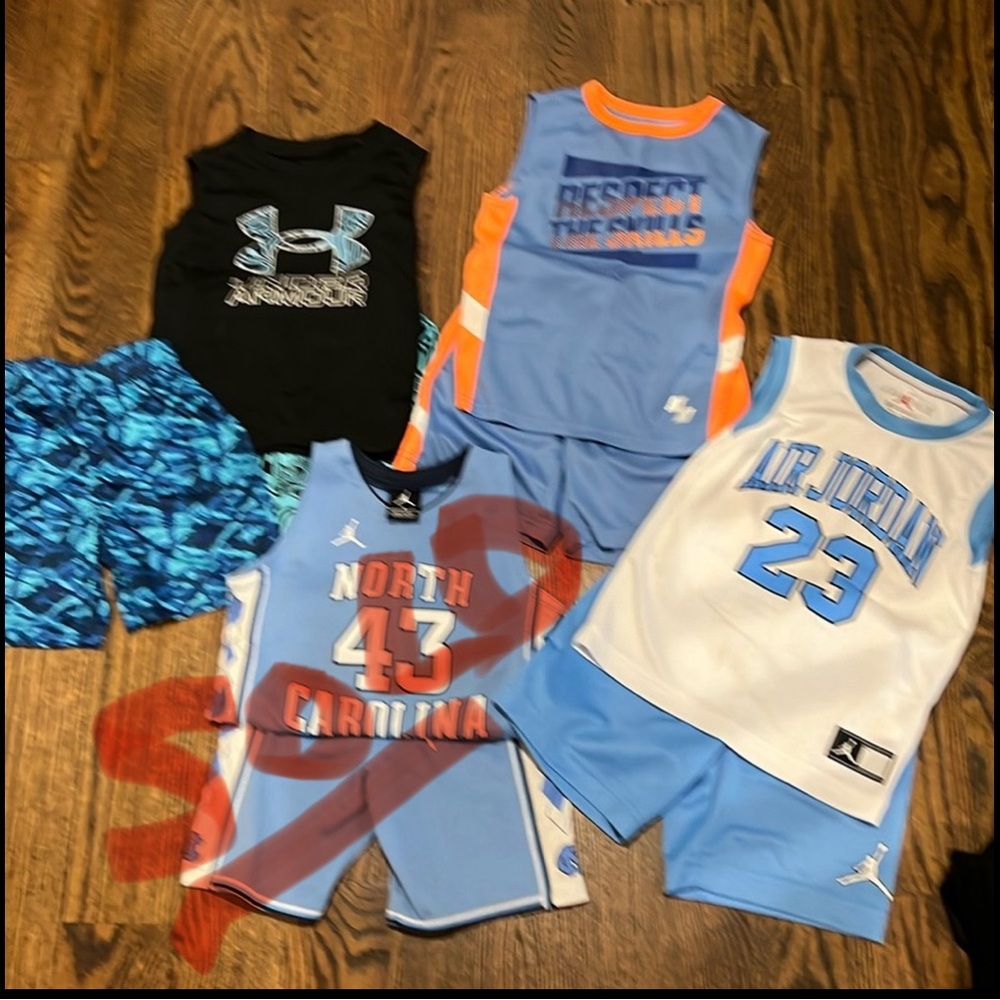 Boys 4T Sports Set Bundle